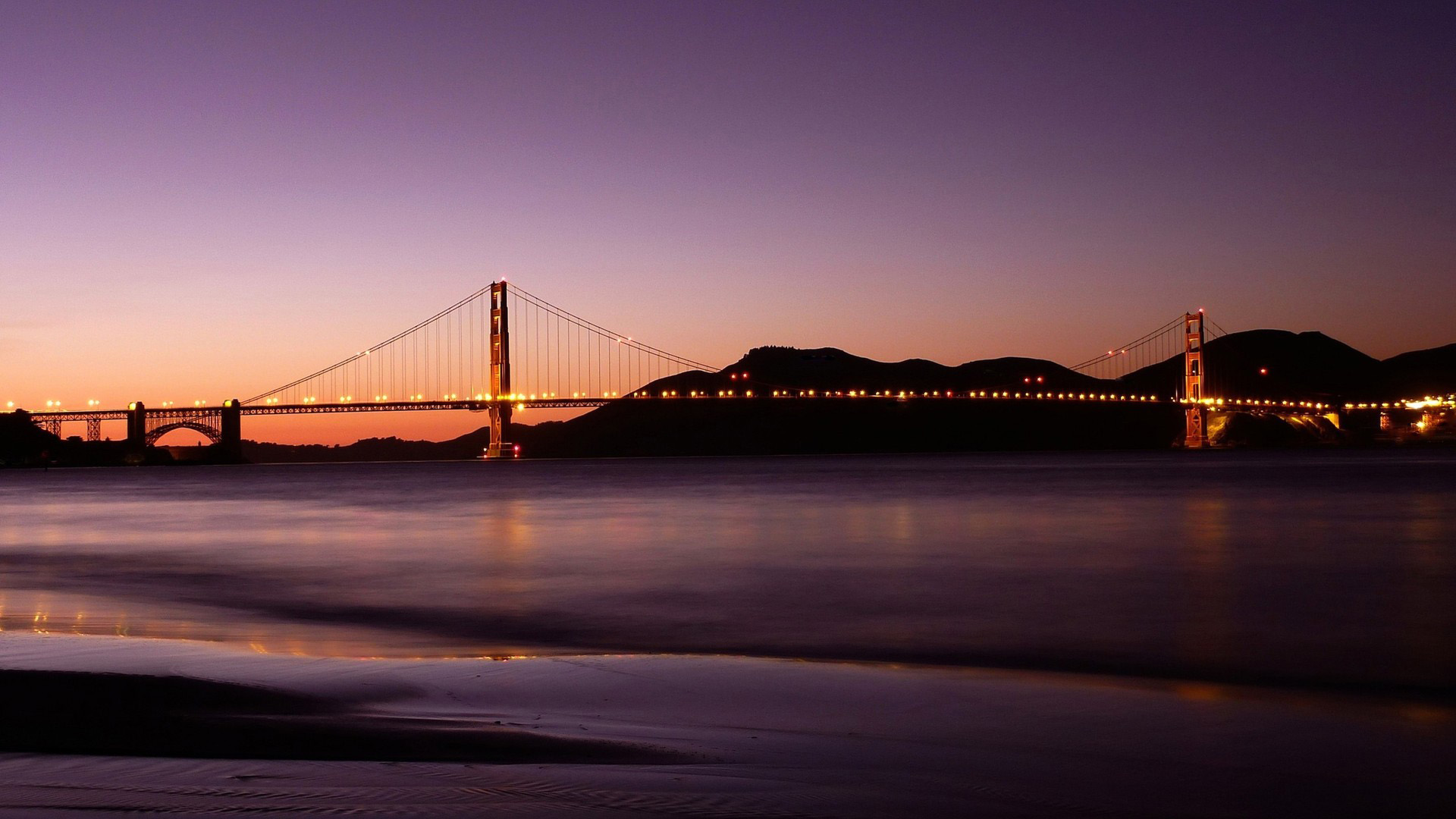 金门桥主题动漫风电脑桌面壁纸上新啦