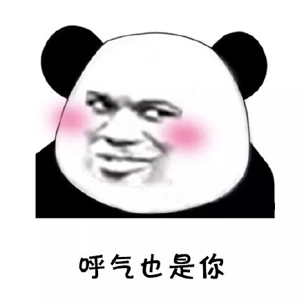 用熊猫头表情包告白撩拨？这套套路表情太会了