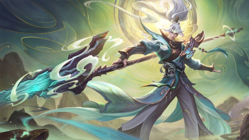 王者荣耀韩信飞衡青云高清壁纸分享