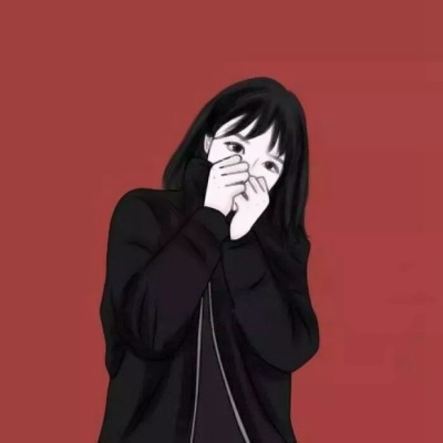 18张高清二次元红色系情侣头像 一男一女动漫版合集