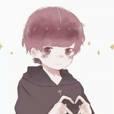 超可爱！16组一左一右卡通Q版情侣头像高清合集