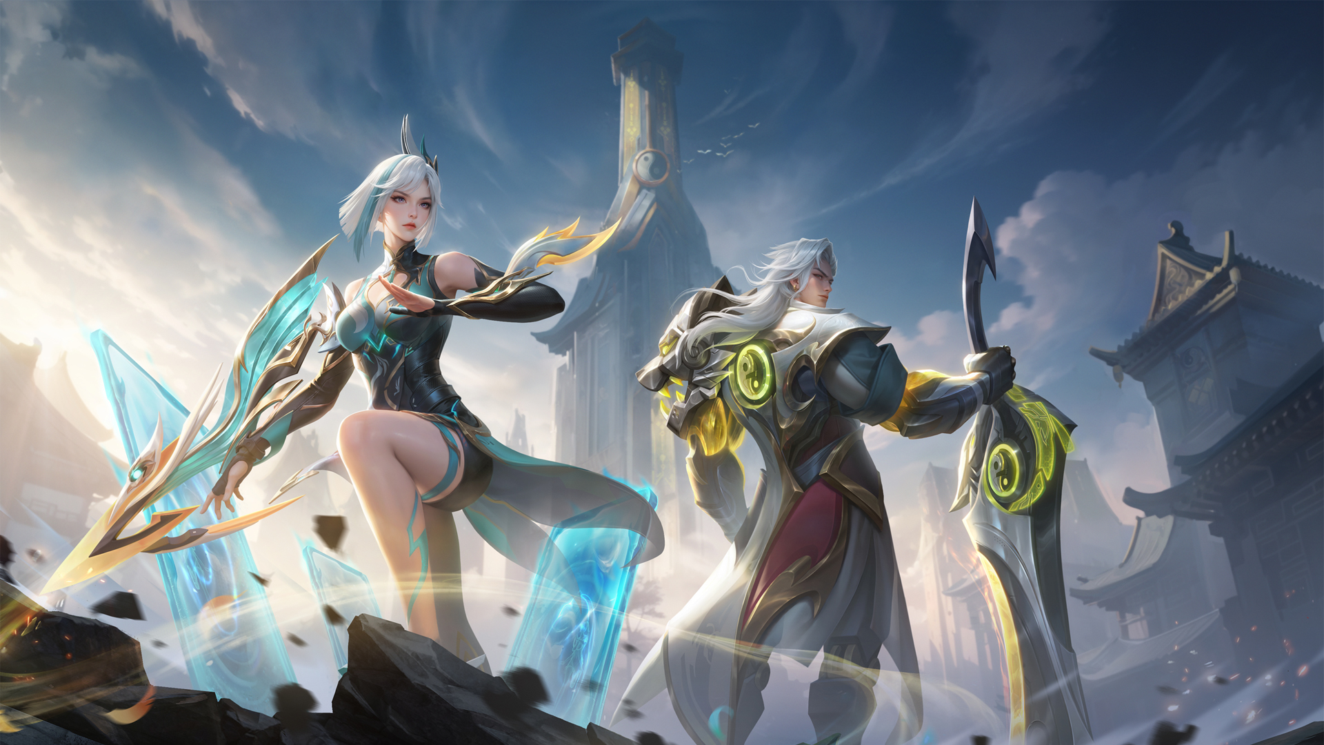 王者荣耀项羽镜星元战令皮肤高清壁纸上线，多尺寸可选