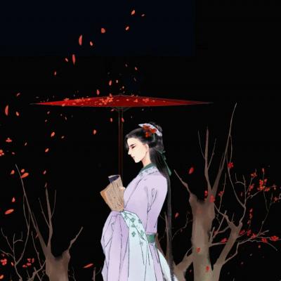 24张高清古风二次元情侣头像 一男一女氛围感拉满