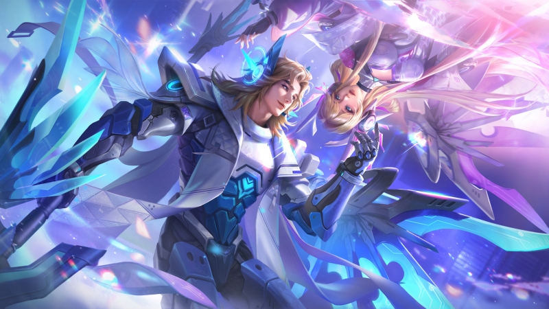 王者荣耀项羽虞姬情人节专属高清壁纸来啦