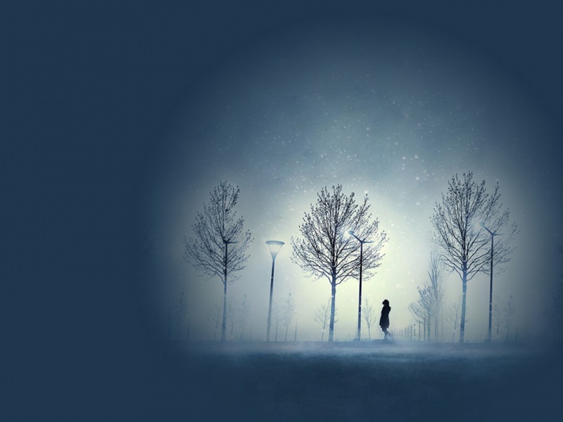 这款仰望星空电脑壁纸，适配多种屏幕尺寸直接用