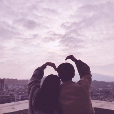 快手红人情侣头像一对两张 高清好看的两人情侣头像合集