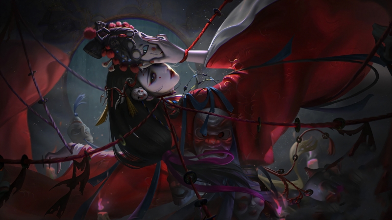 纸嫁衣美女面具高清游戏壁纸合集