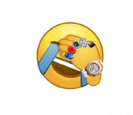 做人就要低调 炫富emoji斗图表情包