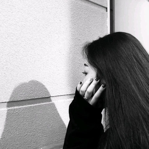 16张好看又流行的黑白微信情侣头像合集