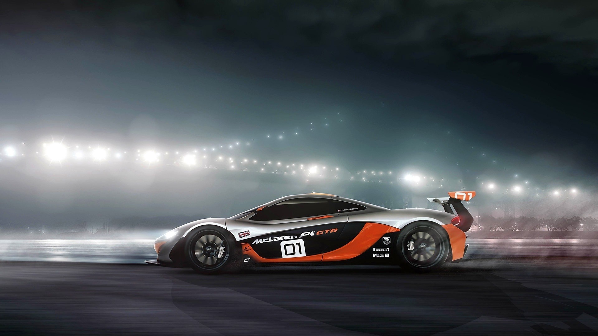 迈凯轮P1 GTR高清跑车壁纸推荐