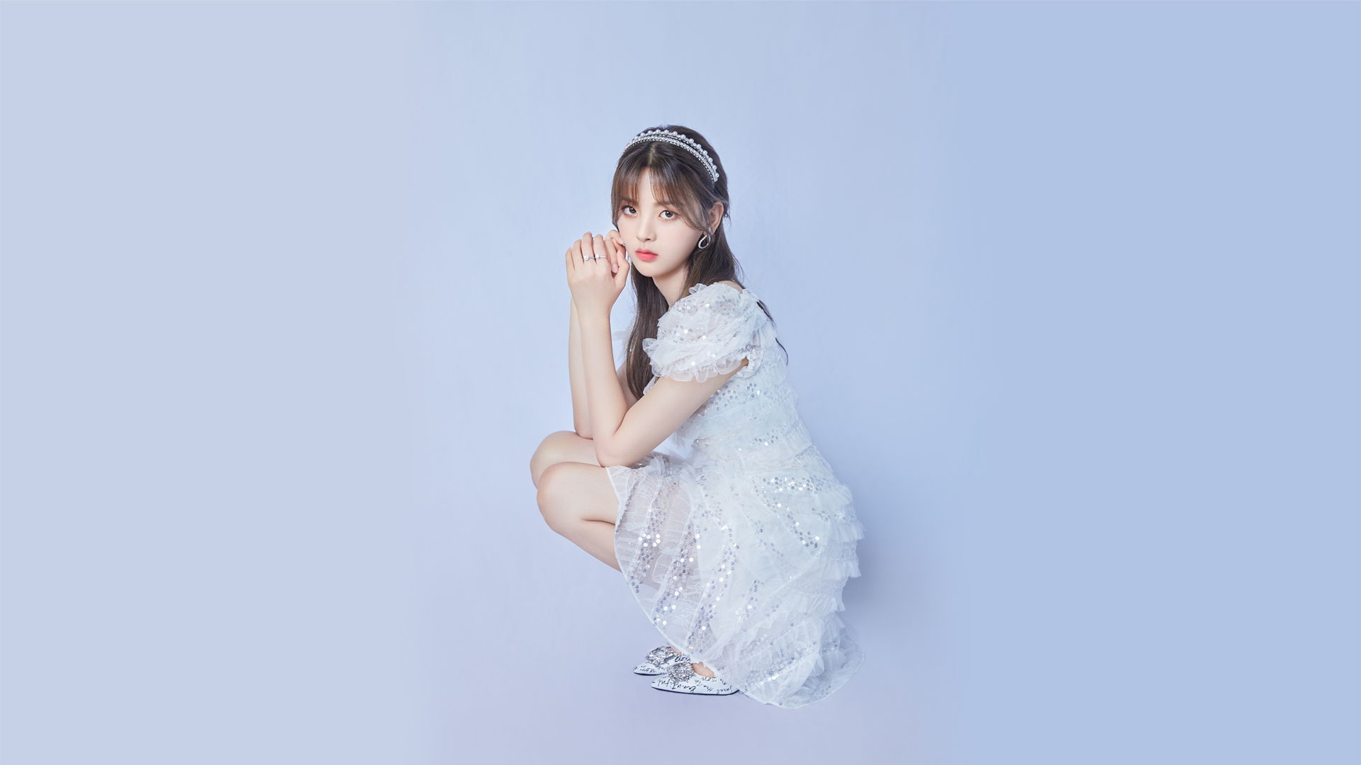 杨超越仙女裙高清壁纸合集 适配多款电脑屏幕尺寸