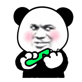抖音爆火！这款超大霸屏熊猫头动态表情包刷屏斗图圈