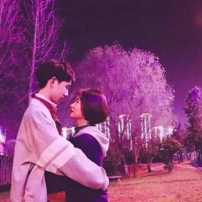 32组高清真人情侣头像 一对两张超好看