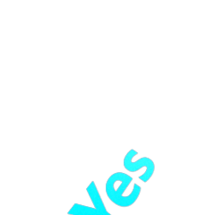 好用的蓝色3D大字表情包合集