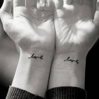 18张氛围感拉满的纹身情侣头像 小众又甜蜜