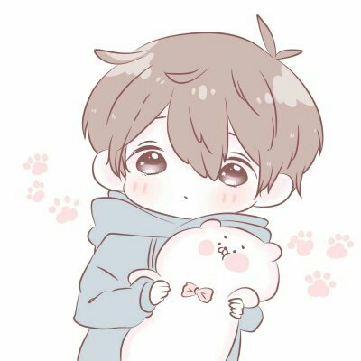 34组可爱动漫情侣头像 一对两张分开高清图