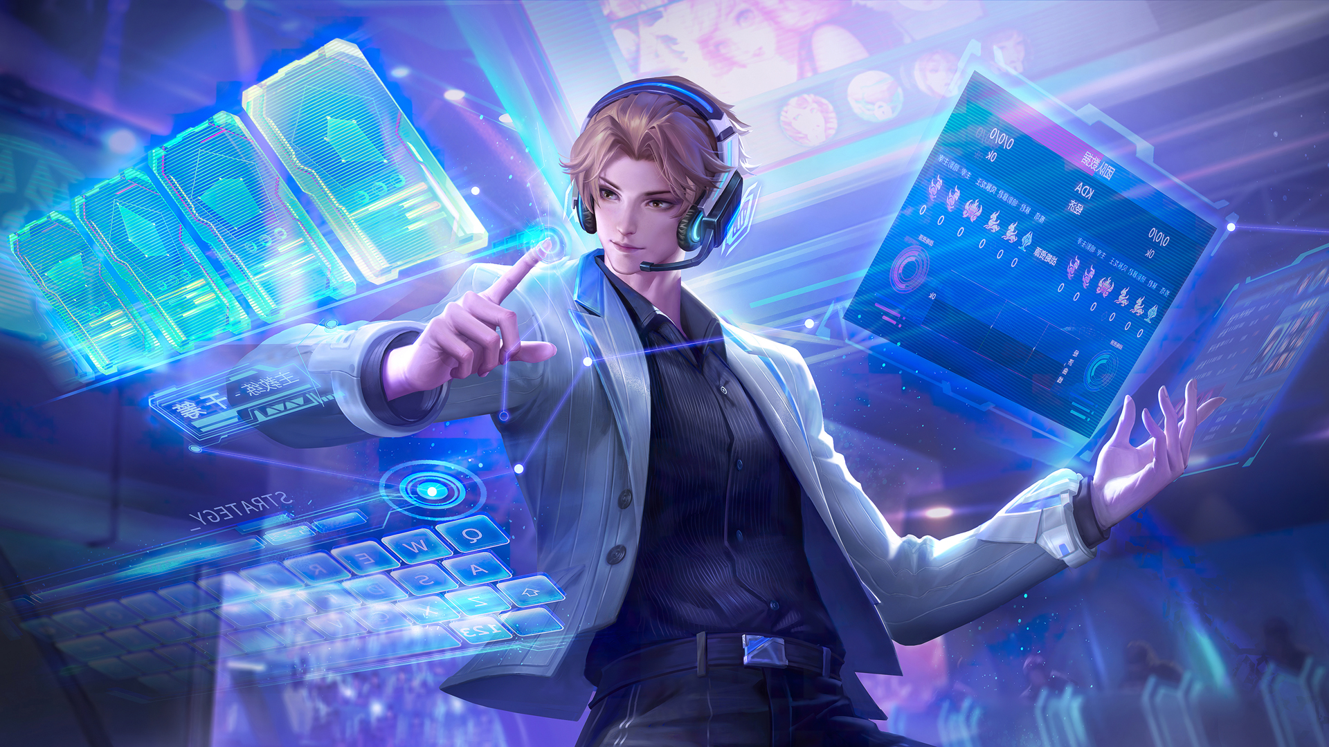 王者荣耀张良千筹问战高清游戏壁纸上线啦