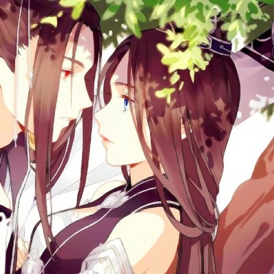 22张超甜动漫情侣头像 高清唯美适配微信头像