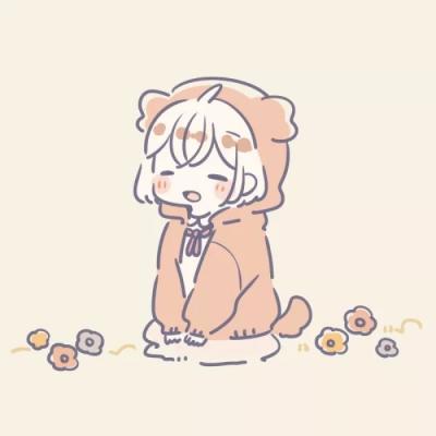 24张高清可爱动漫情侣头像 一男一女配对款