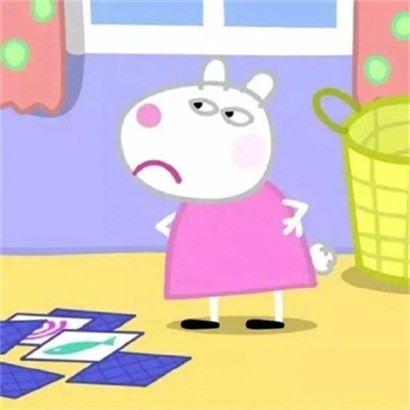 超火！小猪佩奇一左一右情侣头像 14张高清可爱款