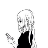 20组一男一女黑白动漫情侣头像分享