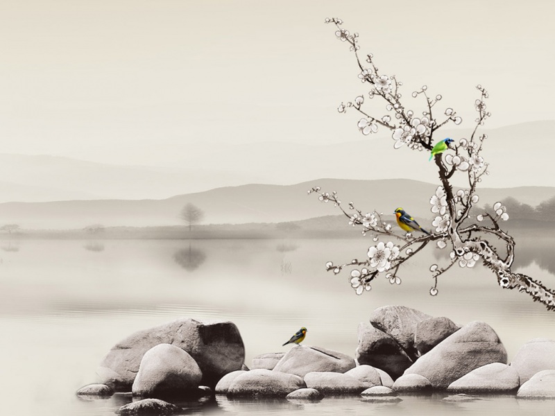 山山水水风景电脑动漫壁纸推荐，多款分辨率可选