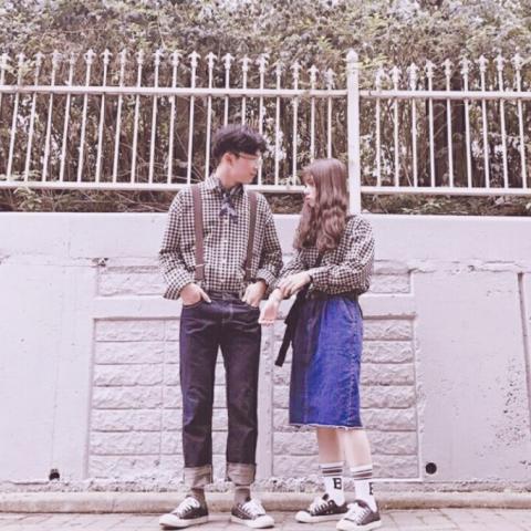 韩版高清情侣头像！24张一对两张的好看情头合集