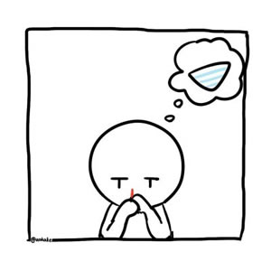 12组超萌简笔画情侣头像 一男一女卡通款