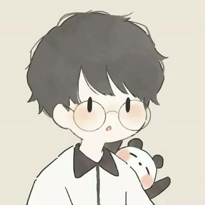 超可爱！16组一左一右卡通Q版情侣头像高清合集