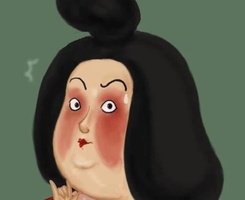 4组恶搞卡通情侣头像 可爱搞怪还带8张图