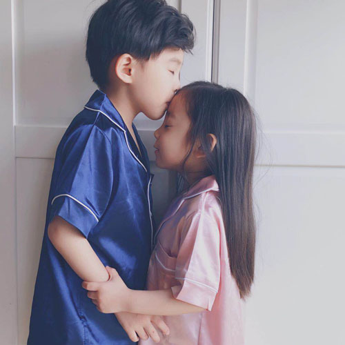 21张超萌韩国萌娃情侣头像 高清可爱款直接存