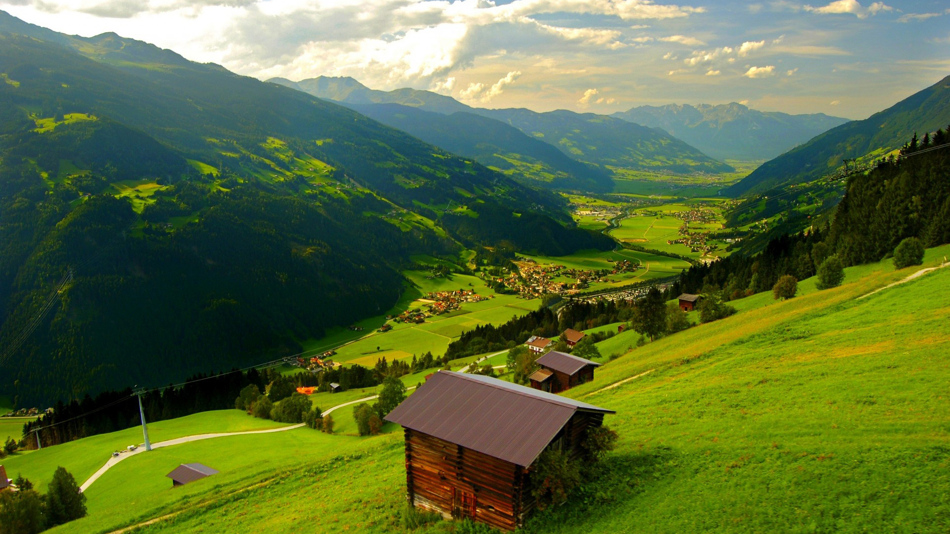 春日山谷风景电脑壁纸合集