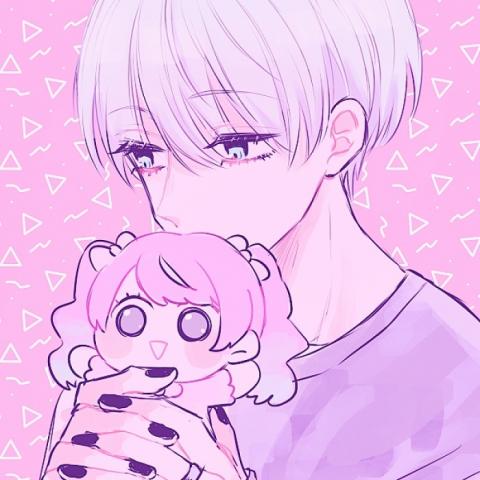 24张高清高冷霸气动漫情侣头像 一男一女适配款