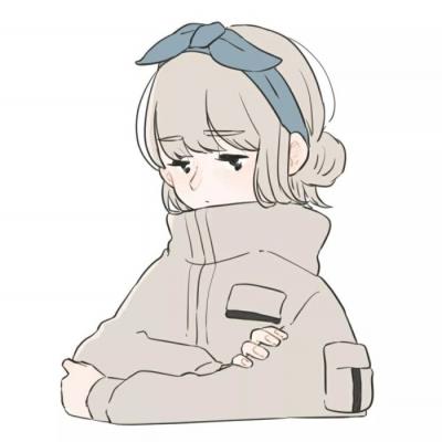 24张高清可爱动漫情侣头像 一男一女配对款