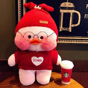 超萌玩偶情侣头像来啦！14张一左一右高清可爱款