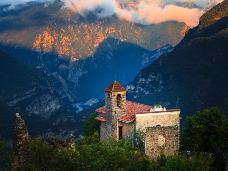 普罗旺斯阿尔卑斯蓝色海岸！这套高山风景动漫电脑壁纸太绝了