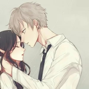 18张高清好看的QQ动漫情侣头像，一左一右超适配