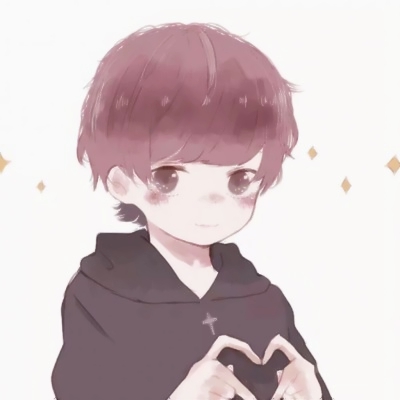 16张高清动漫风微信情头 好看的卡通情侣头像合集