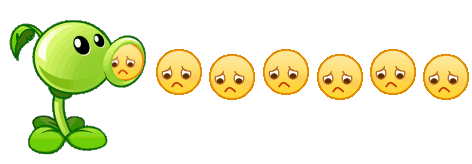 草莓味二喵创作的豌豆射手表情包来啦