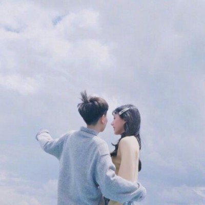 28组清新治愈款情侣头像 高清好看的一对两张小清新情头