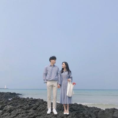 24组清新感拉满的情侣头像 一对两张高清图合集