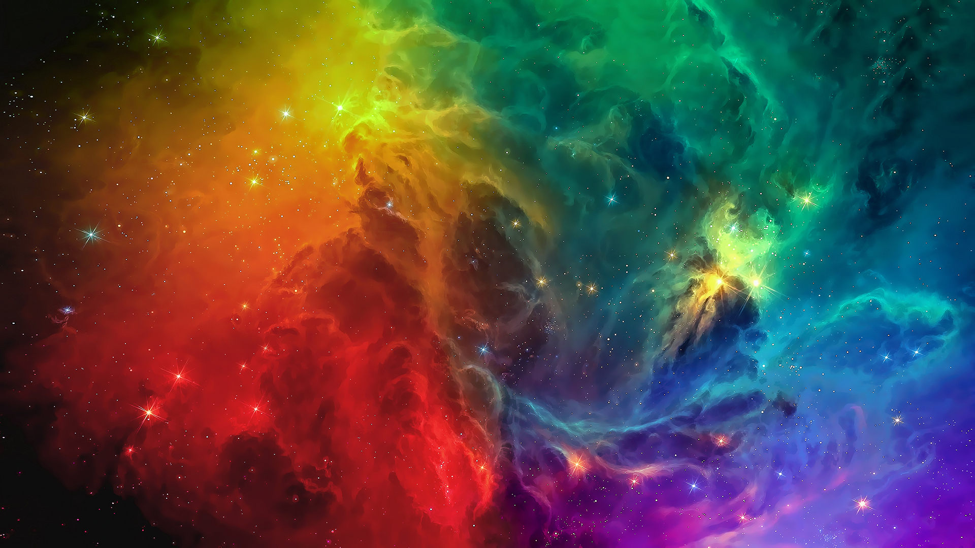 梦幻宇宙星云星空超清壁纸资源分享