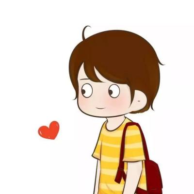 26张简约呆萌款！一男一女卡通动漫情侣头像合集