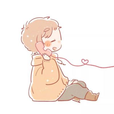 卡通唯美简约情侣头像合集 18张超有爱高清情头