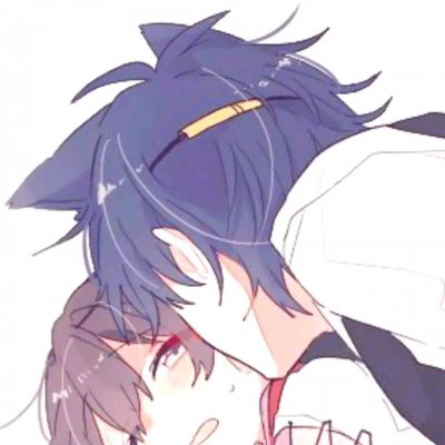 30张高清动漫情侣接吻头像 双人亲吻情头合集