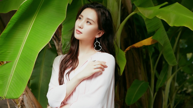 刘诗诗户外素颜长发写真 高清壁纸合集来了