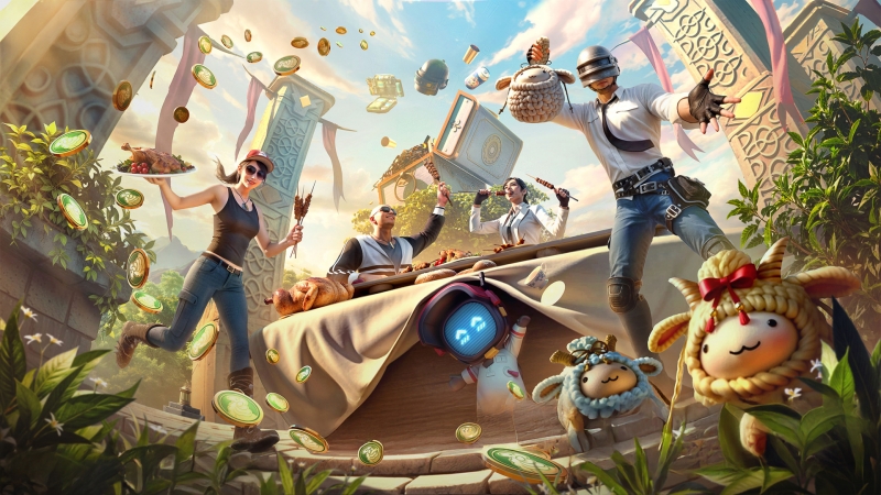 《绝地求生》美食烧烤主题游戏壁纸推荐