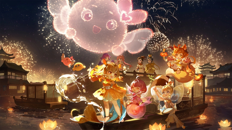 《梦幻西游》元旦电脑壁纸来啦！多款高清尺寸任你选