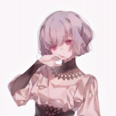 26张高清手绘二次元情侣头像 一男一女款可直接下载