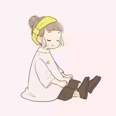 36张可爱呆萌卡通情侣QQ头像 高清好看又治愈